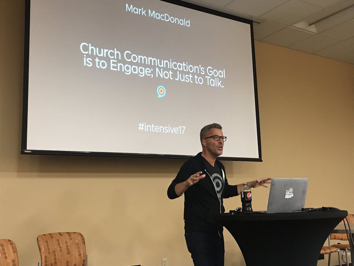 janamariedavis's tweet photo. Mark MacDonald dropping some major knowledge on the goal of communications in the church. #intensive17 https://t.co/Zz1tG4e4vk