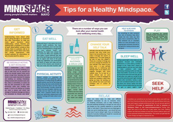 mindspacemayo's tweet photo. We’ve put together some great ways you can build your mental fitness every day 💖👍🏻 https://t.co/EvuVR5oJ1R