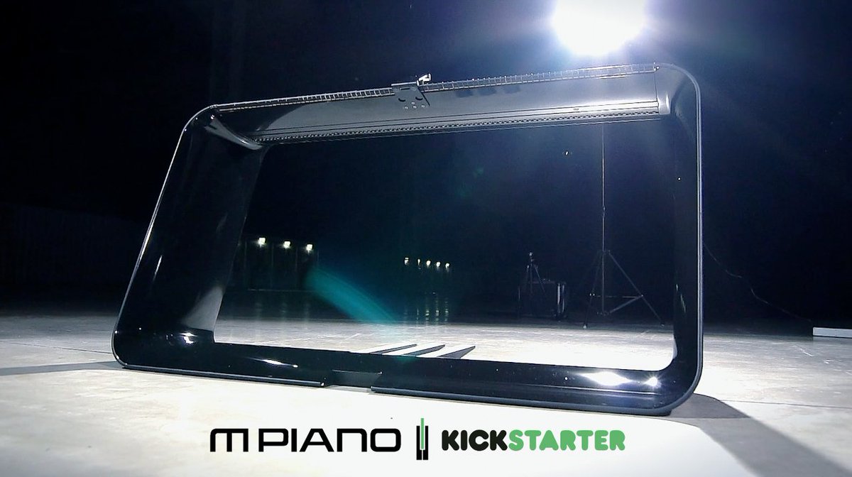 alpha_pianos's tweet photo. We are live! Check out the #mPIANO Kickstarter campaign here: https://t.co/yhDxPB2SF6

It's time to OPEN UP A NEW DIMENSION OF MUSIC https://t.co/RMTJwwz3Pa