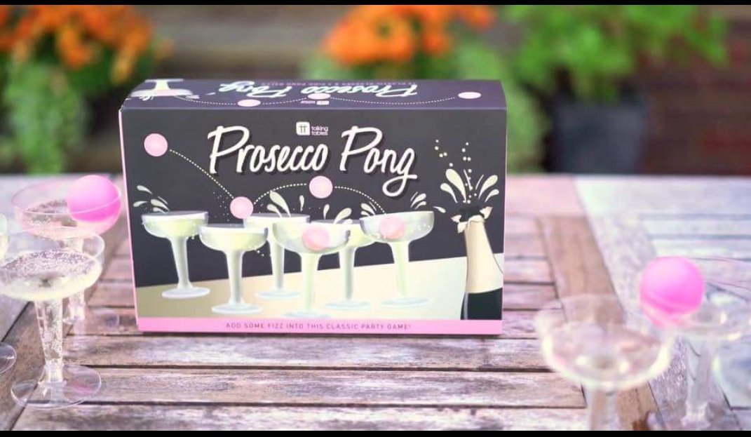 Vickibate's tweet image. I need this @martynbate #ProseccoPong