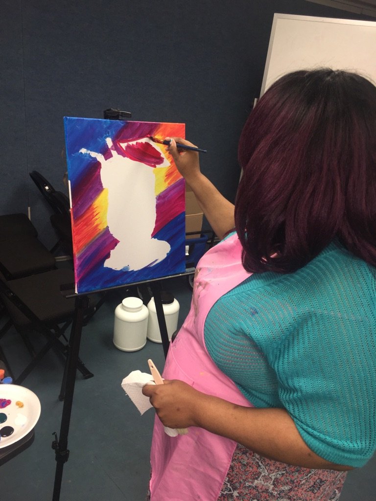 LiveArtofAngela's tweet photo. Highlights from Splash paint parties w/ FWCOC singles 💞 https://t.co/r3VEmETo4F