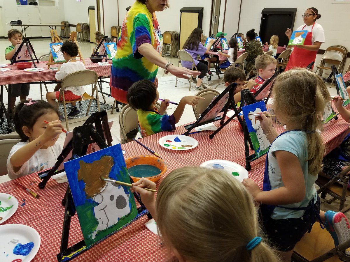 LiveArtofAngela's tweet photo. Highlights from our kids summer workshop, great to see everyone so focused https://t.co/GI2q0XgT76