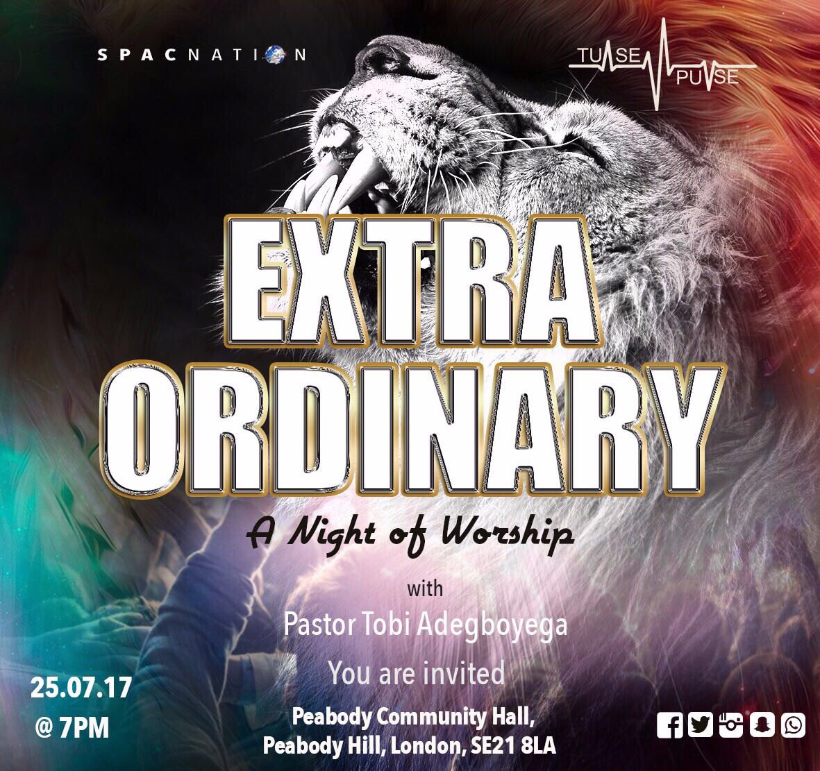 SPACNxtion's tweet photo. Follow SPACNation on Periscope to keep updated! This evening is going to be #JustFIRE!!! #TulsePulse #SPACNation https://t.co/e9Hk23JFJQ