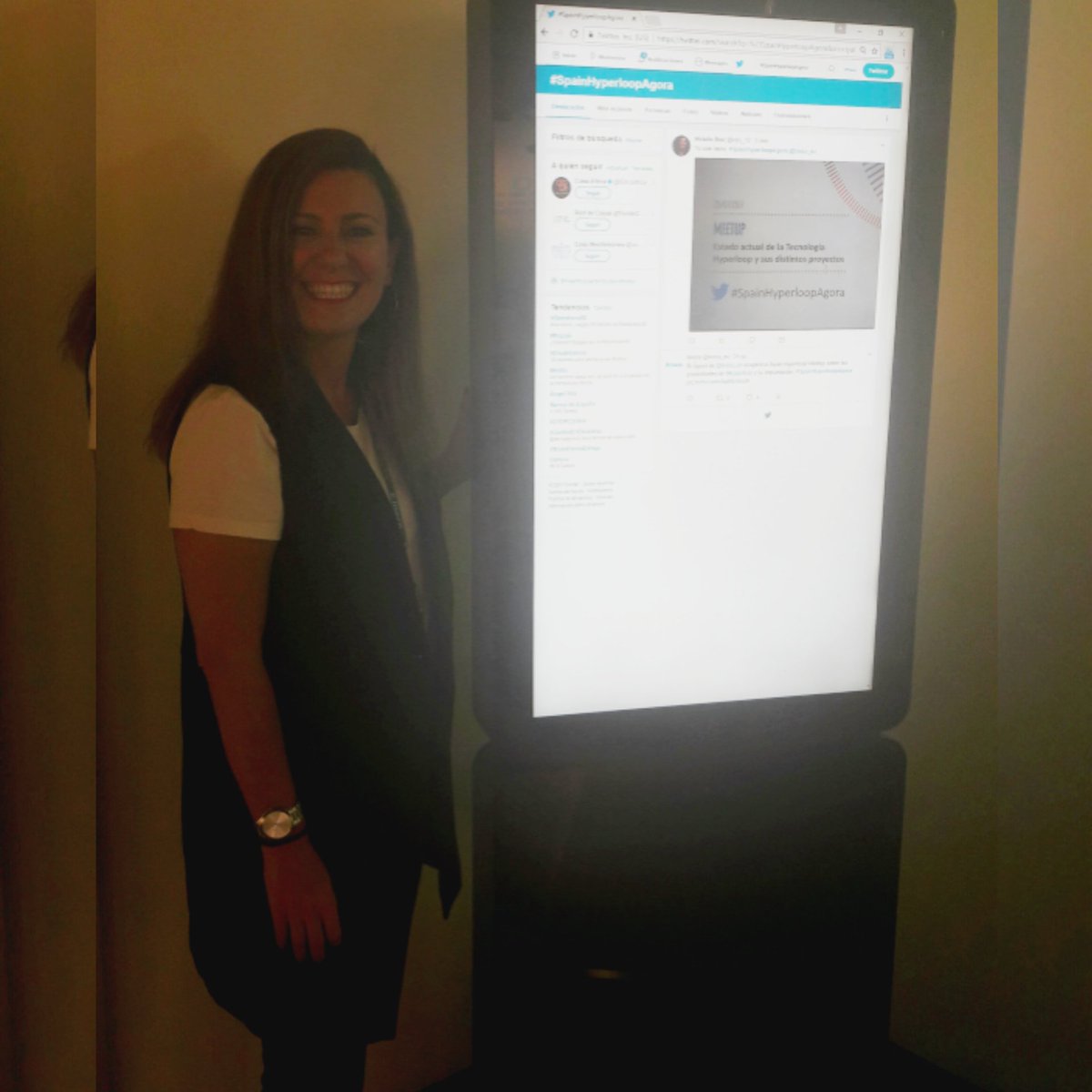 nacha_ds's tweet photo. #SpainHyperloopAgora #spain #Hyperloop @Ineco_es https://t.co/8I9b1biiSE