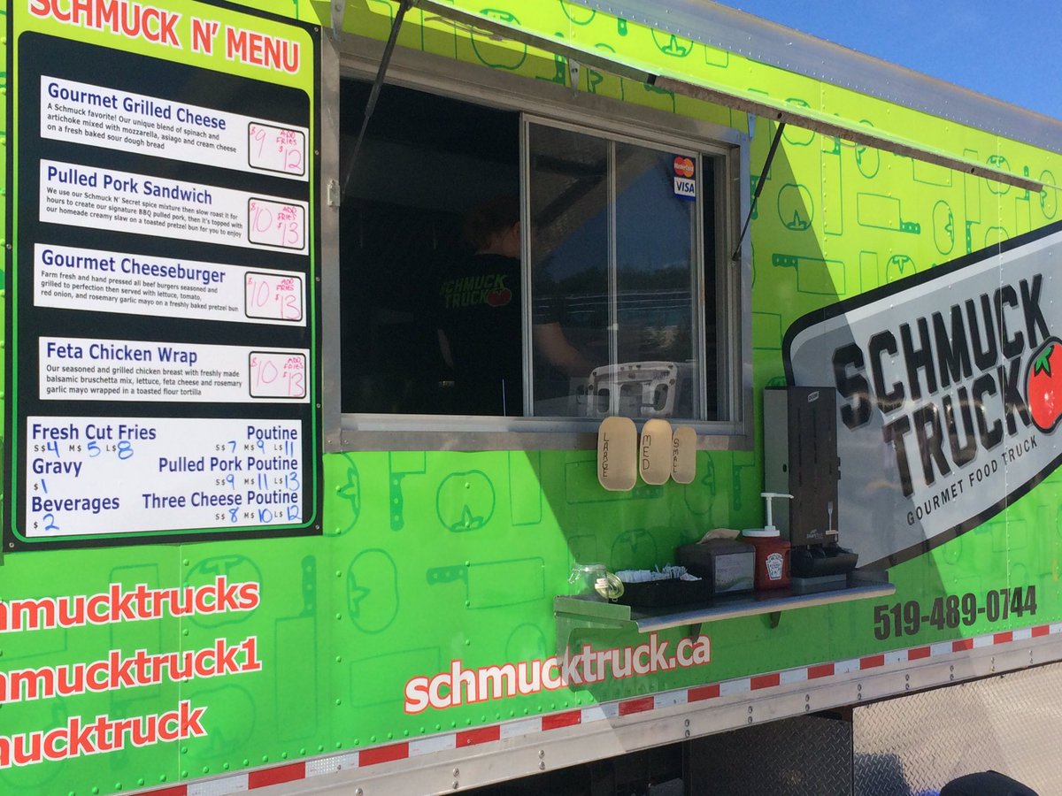 KarisDisability's tweet photo. Join us, @mcfoodtruck, @SchmuckTruck1, @bruce_caboose, @FoCheezyTruck & @915theBeat for lunch today at #CHblockparty, 11am-2pm! #Kitchener https://t.co/SjPpuN8MKy