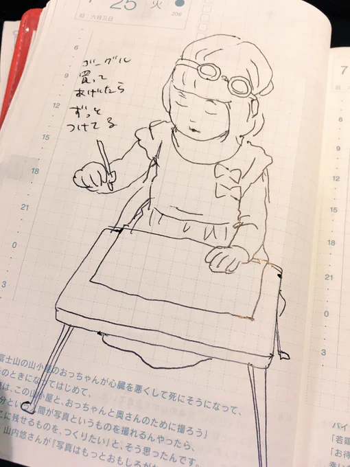 色塗り待ちのページがどんどん溜まってゆく #ほぼ日手帳 