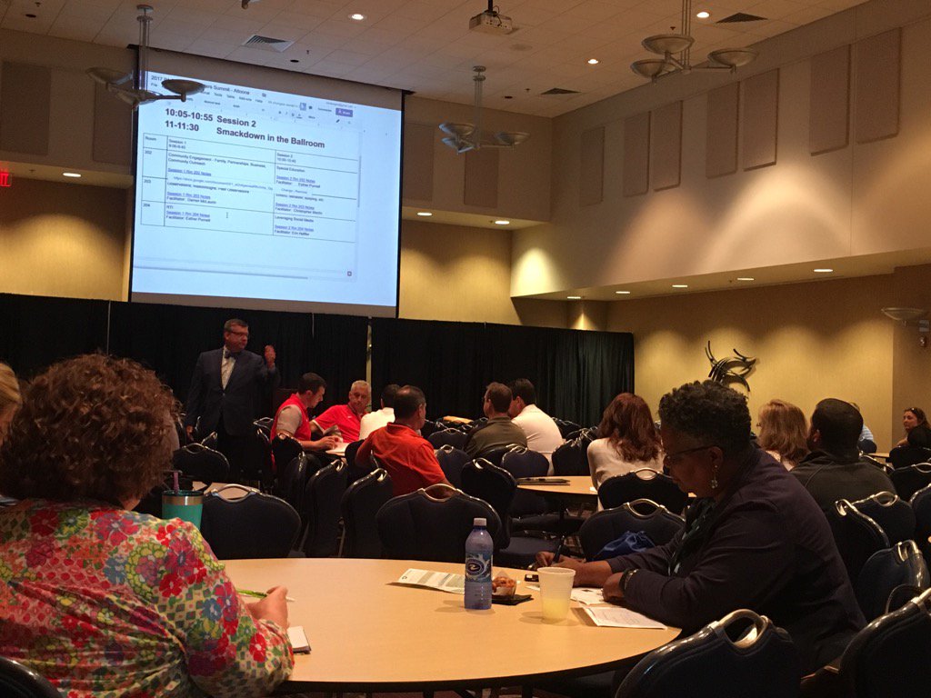 bhvpa's tweet photo. EdCamp Smackdown! Ed Leadership Summit in Altoona. @pamleorg #EdSummit2017 https://t.co/poEFO5HsJf