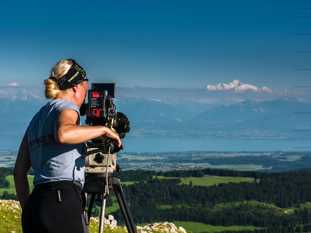 Switzerland - Amazing place to work and film #switzerland #MontBlanc #camerachallenge #powerwoman #naturedocumentary