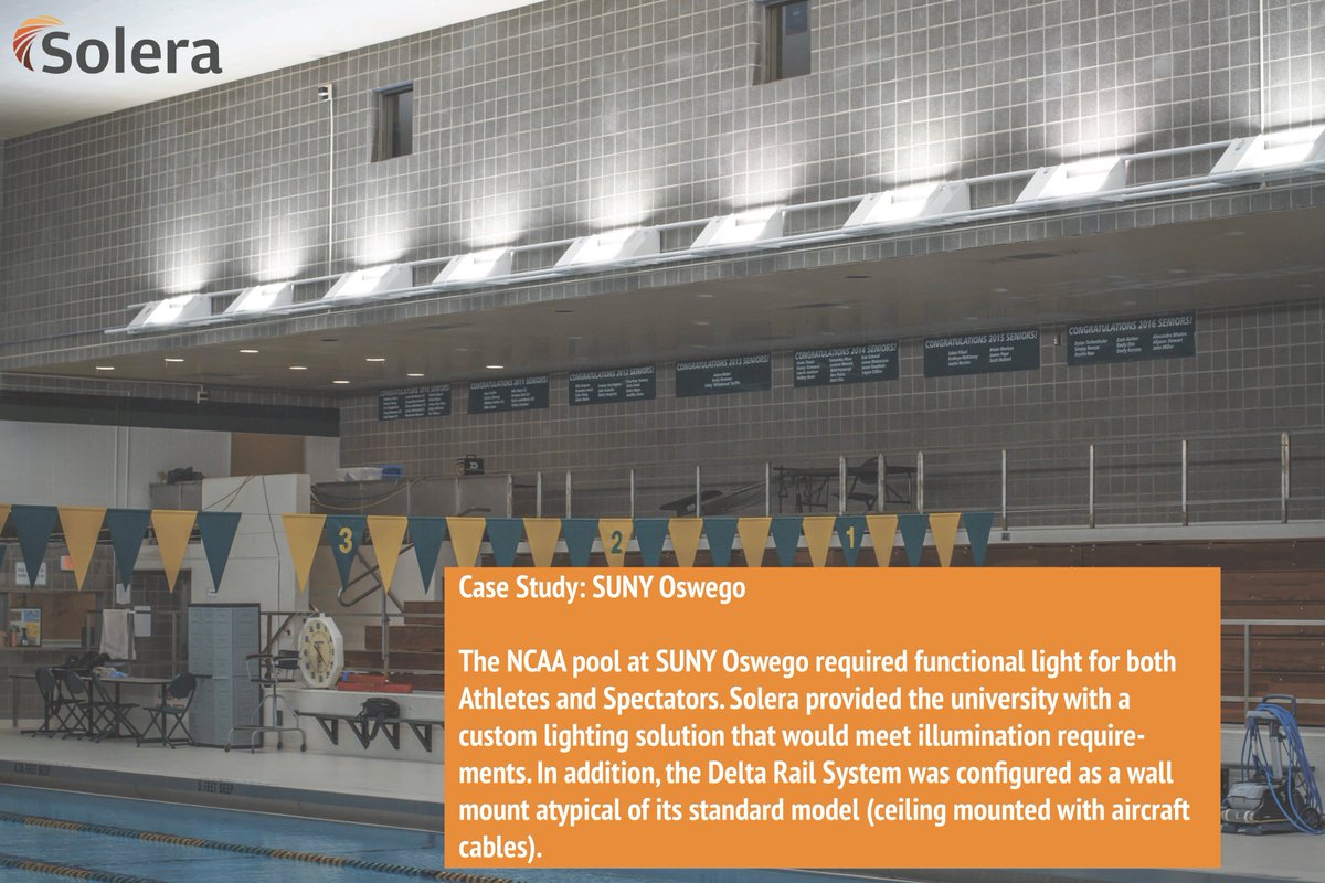 SoleraCorp's tweet photo. Uniquely designed to fit any pool layout. #deltarail #soleracorp #commerciallighting #poollighting #casestudy https://t.co/VDNuEiDdo9
