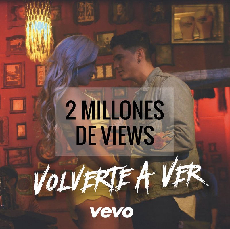 ¿Adivinan quién llegó a los 2 millones de vistas?  🤔 
#VolverteAVer de <a href="/ShawMusica/">Leslie Shaw</a> y <a href="/Legarda/">Legarda</a> 👀♥ smarturl.it/vvVolverteAVer