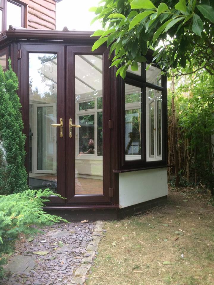 Another #conservatory that we have completed in #telford #shropshire #upvc what a difference it has made.