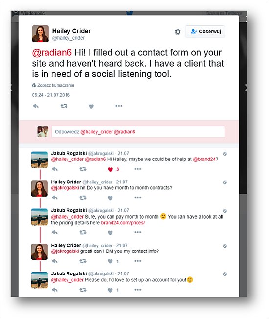 smaypat's tweet photo. 5 Steps to Find Leads Through Social Listening @brand24 @Meg_Urbaniak on @clutch_co https://t.co/UAGYVzNOEk https://t.co/C6xvik3wgh