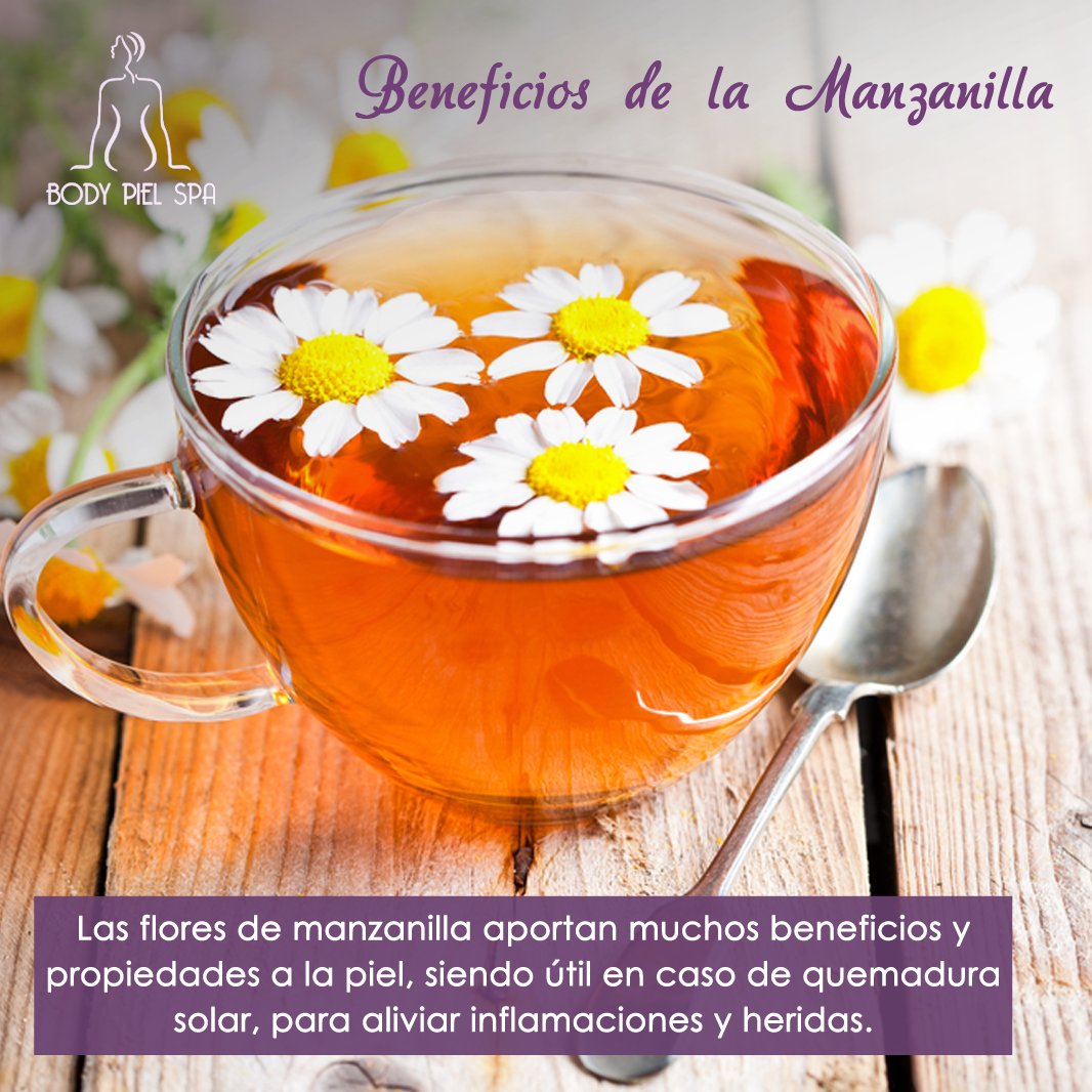 BodyPiel's tweet photo. La manzanilla posee cualidades curativas para la salud, pero también aporta increíbles propiedades para la salud de nuestra piel https://t.co/DbtAjkT5gk