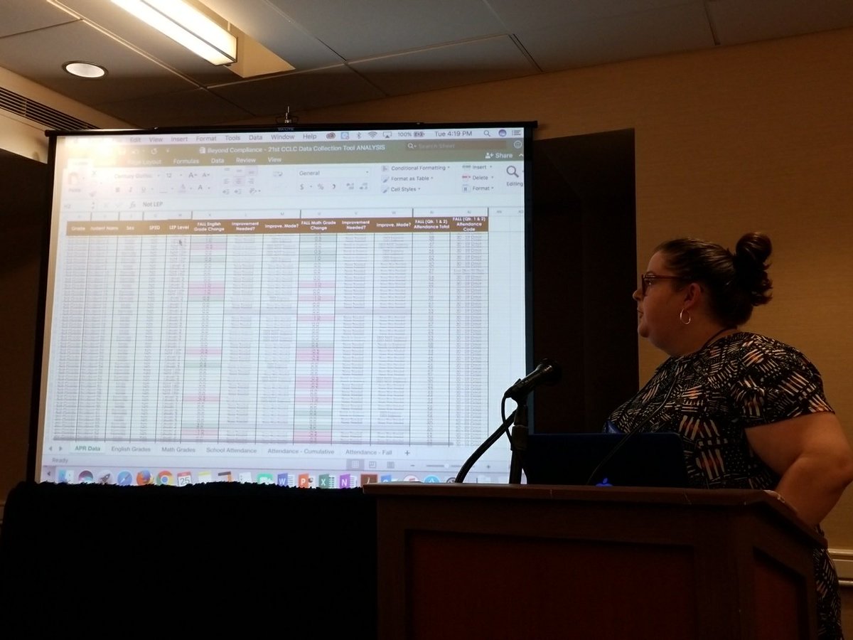 NNPSExtLearning's tweet photo. Learning how to effectively track student data to improve student achievement!
#21stcclc #NNPS21STCCLC #21stCCLCSummerInstitute2017 #HCSOST https://t.co/aS6TPWVj7T