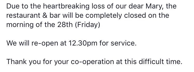 BelmillHotel's tweet photo. 💔 https://t.co/pHdKQQ2Efu