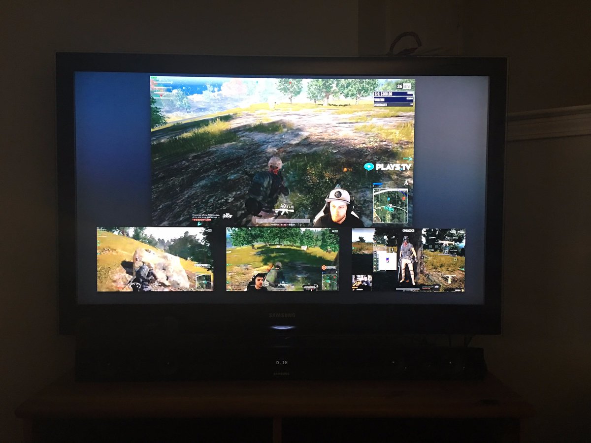 MultiStreamApp's tweet photo. Watching @TSMViss @TSMSmaK @TSM_Break @TSM_aimPR cook up chicken dinners in @PUBATTLEGROUNDS on our new AppleTV app! TSM'd out of our minds! https://t.co/cUR8Dto4E6