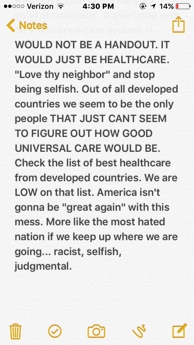 princessadorkbl's tweet photo. LET ME MAKE IT A BIT CLEARER. #HealthCareVote #StupidPeople #letmetrytoclueyouin https://t.co/f5EqzvuKTd