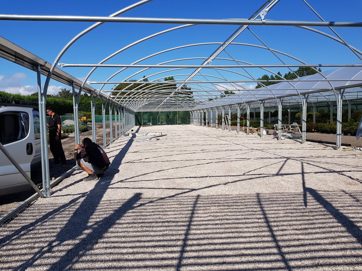 PolytunnelSteve's tweet photo. Further expansion at @jajonesccuk #polytunnel https://t.co/0rUULoHpfw
