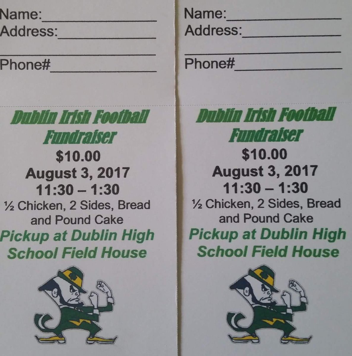 We need your help Dublin/Laurens County! Contact Mitch Warnock at 478-275-8119 or shoot a message on here to purchase tickets. <a href="/dcsirish/">Dublin City Schools</a>