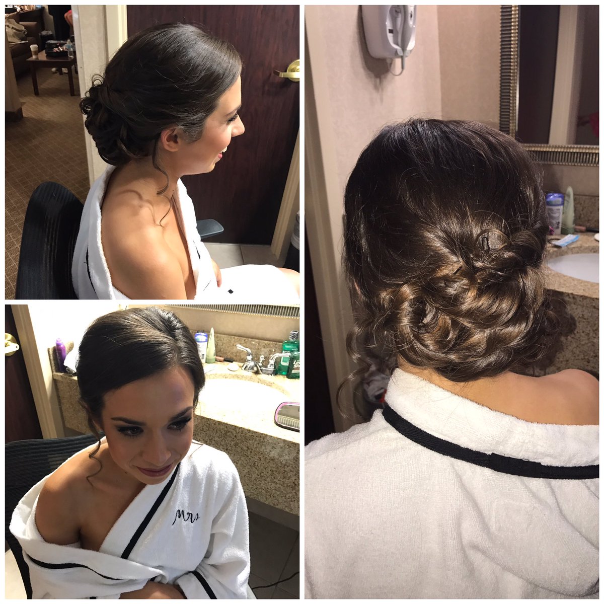 tee4677's tweet photo. When you do what you love , it's never work! #cleweddings #bridalhair #updos #ido💍#clevelandbrides #freelancestylist https://t.co/2pGrktpYHT