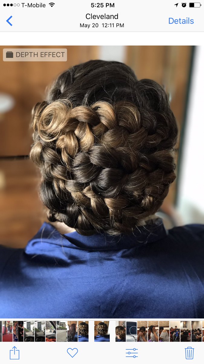 tee4677's tweet photo. When you do what you love , it's never work! #cleweddings #bridalhair #updos #ido💍#clevelandbrides #freelancestylist https://t.co/2pGrktpYHT