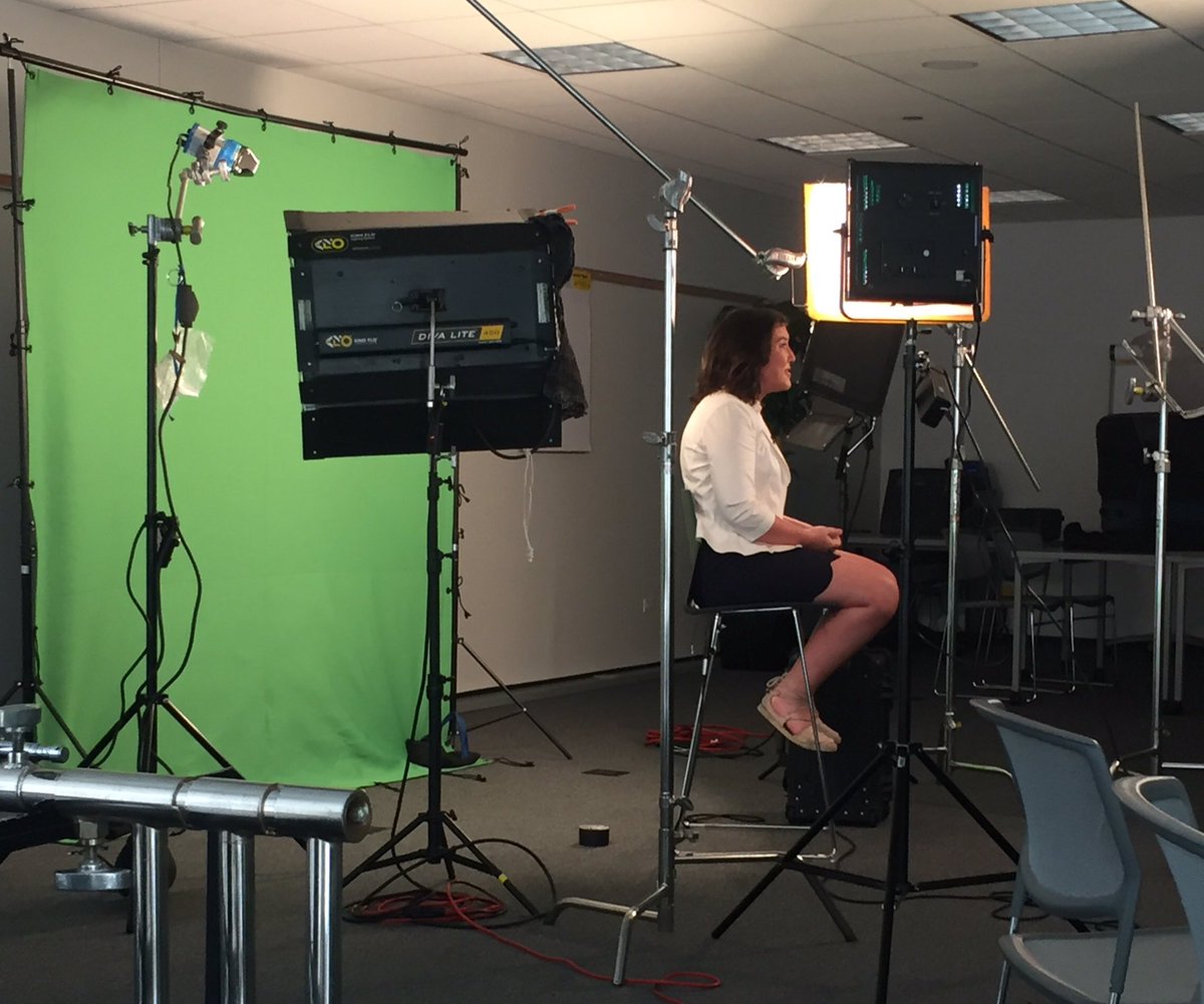 Hard at work creating a great CIEO recruiting video <a href="/weareunited/">We Are United</a>