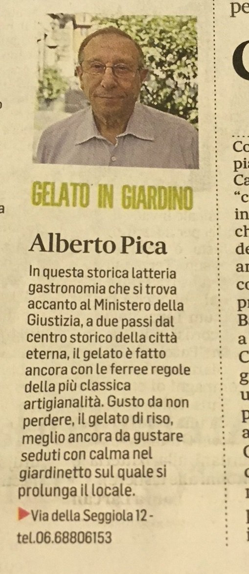 AssoGelatieri's tweet photo. #gelatoartigianale #ilmessaggero 21.07.2017 https://t.co/U65fLYHph3