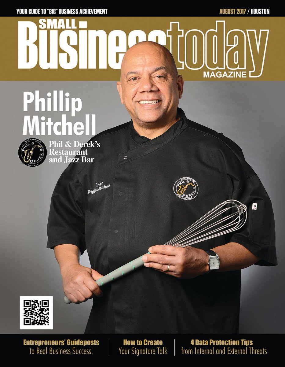 NetLevine's tweet image. Here is your first look at the August 2017 (Phil Mitchell) Cover of SMALL BUSINESS TODAY MAGAZINE.