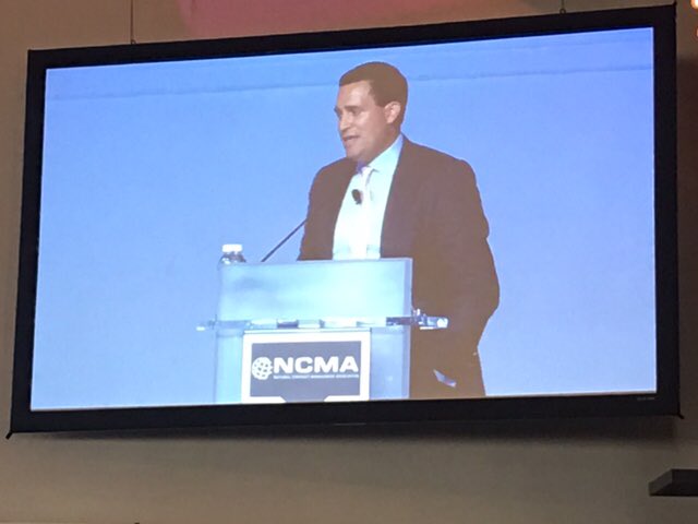 dhelfrich21's tweet photo. An honor to speak #ncmca in Chicago today. #smallchangesbigimpact #RFInteraction. Be curious, be courageous, and be demanding for excellence https://t.co/ePl1iBEJsQ