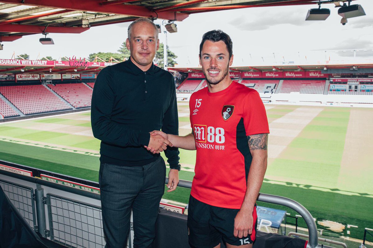 Delighted to have signed a new contract with <a href="/afcbournemouth/">AFC Bournemouth 🍒</a> looking forward to the new season ahead 😃🍒