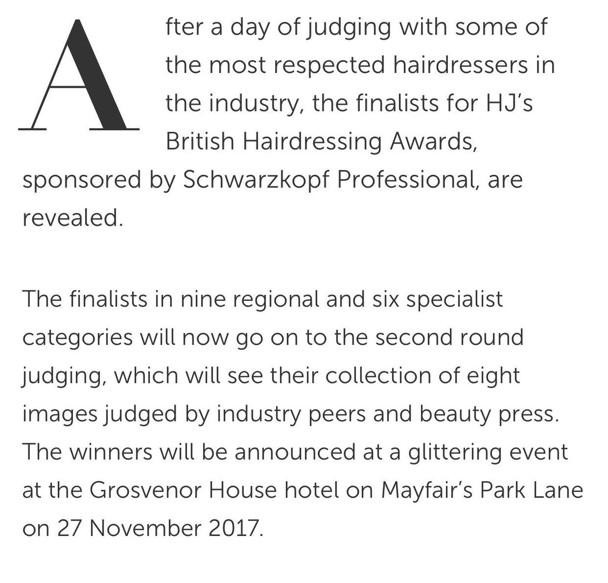 AshleyJGamble's tweet image. The Gambles do the triple #BHA2017 #BritishColourist #NewcomeroftheYear 
#MidlandsHairdresseroftheYear