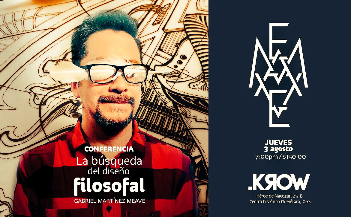 Pronto en Querétaro, conferencia magistral en Krow.
facebook.com/krowworkmx/
