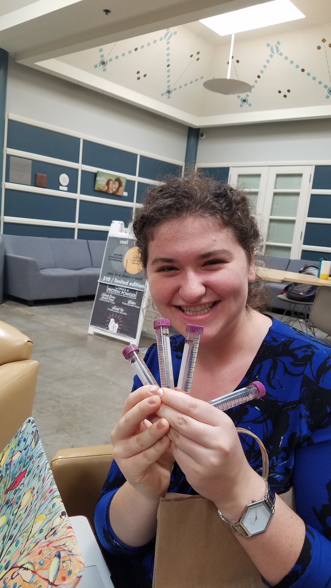 #iGEM2017 we're out here in a coffeehouse with #Samples2Go (it's just the water from Austin, TX)