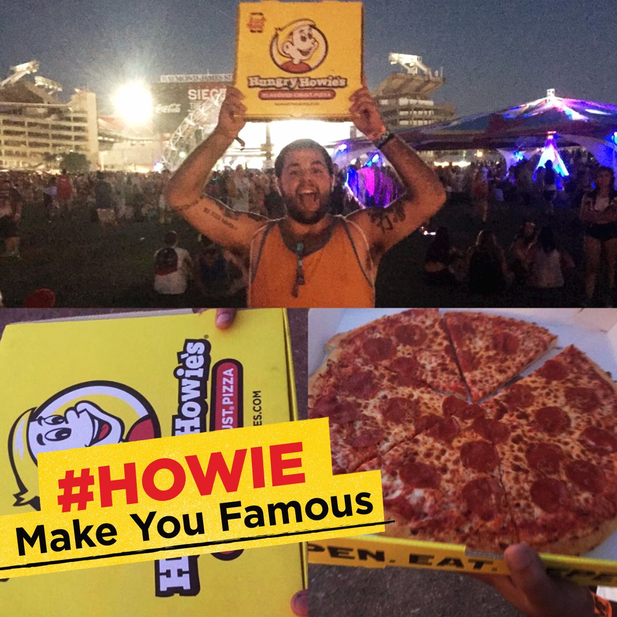 hungryhowies's tweet photo. This is #HowieDoSummerFestivals! #HungryHowies #HowieMakeYouFamous https://t.co/tVHehHTbXO