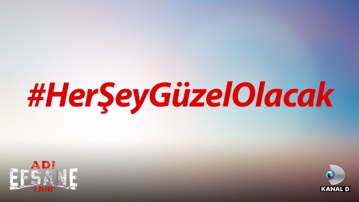 KanalD's tweet photo. Efsane bölüm için son yarım saat!
Tüm yorumlarınızı #HerŞeyGüzelOlacak hashtag'i ile bekliyoruz! 🤗 https://t.co/UchbUZXxgH