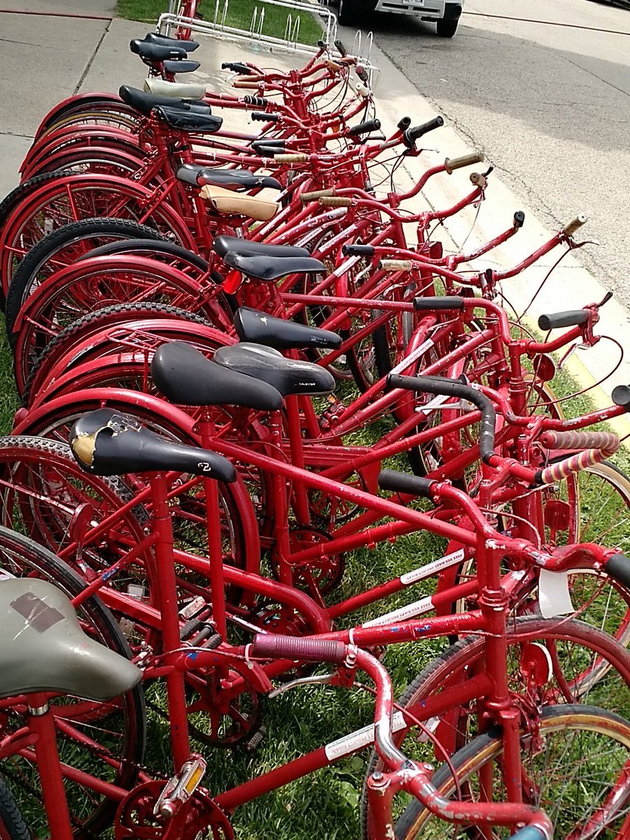 RedBikeProject's tweet photo. Fresh delivery / 18 bikes ready to go / come ride in the sun https://t.co/VTy0143eDP