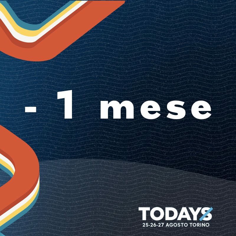TODAYSfestival's tweet photo. Fremere.
Esserci.
Arriviamo.

25, 26, 27 agosto 

Tkt > https://t.co/TYwZUsaiGC https://t.co/j86szqZjJN