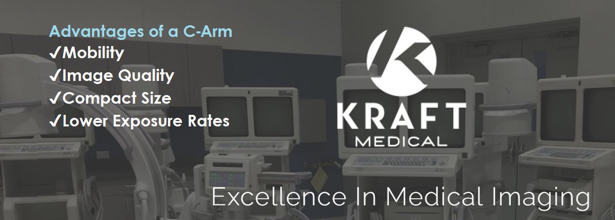 KraftMedical's tweet photo. It is little wonder that C-arm units remain so popular in the healthcare community.

Find yours today at https://t.co/vZSX4G6JcA

#Carm https://t.co/8GVKH6CfHe
