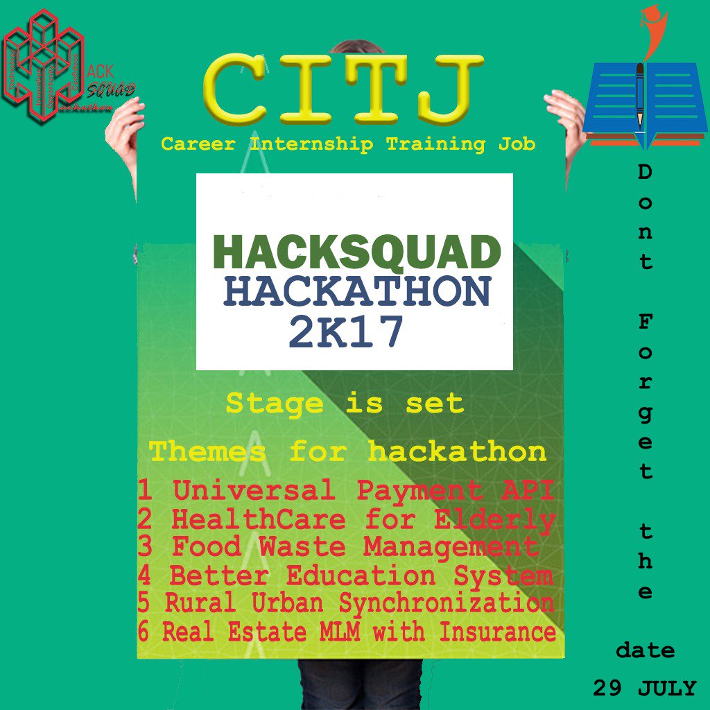 HackSquad3's tweet image. #countdownbegins #hurryup #select_ur_theme #grab_exciting_prizes 
#hacksquad #hackathon2k17 #CITJ