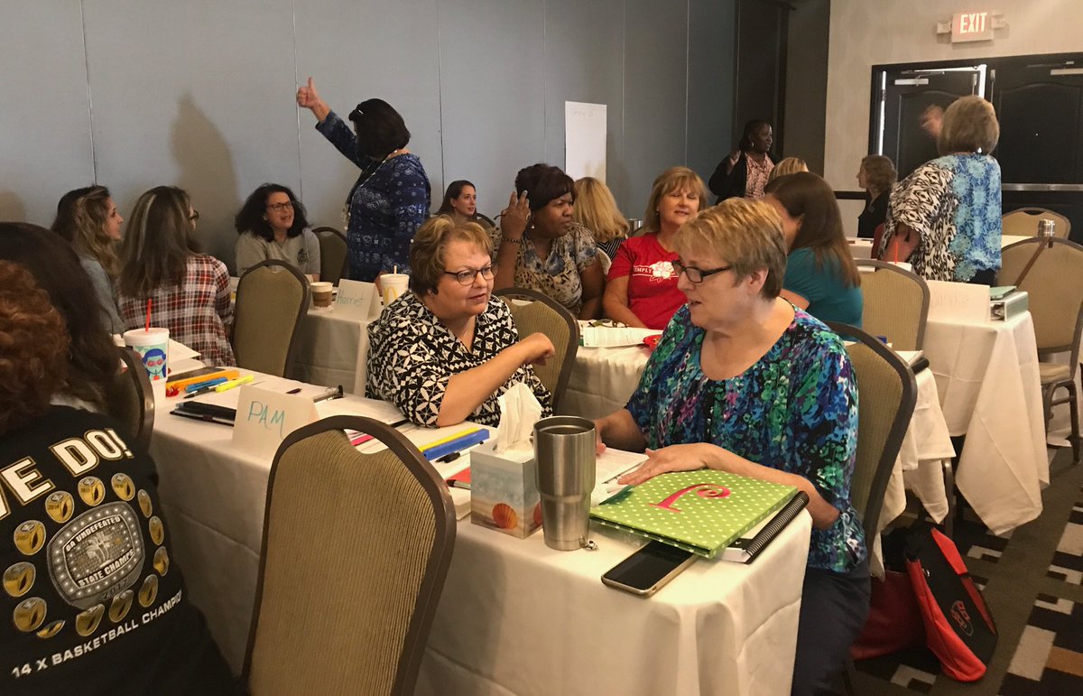 JPSHurricane's tweet photo. JPS Administrators from Supts to Principals observing/learning Eureka Math training for the district. #CaneClassroom #CanePD https://t.co/oLXx4klJKO