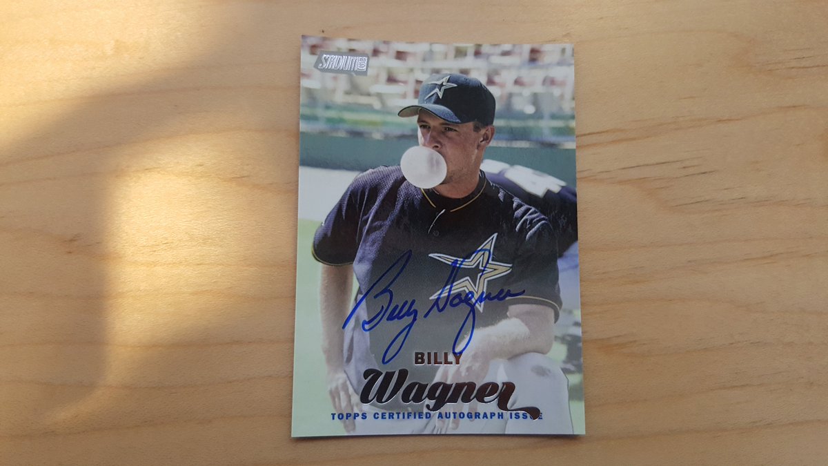 MLB's tweet photo. Shall we ring in Billy Wagner’s birthday with an #MLBCards giveaway? 

Yes, obviously. RT for chance to win one of these @Topps beauties! https://t.co/aSaoGsVwqY