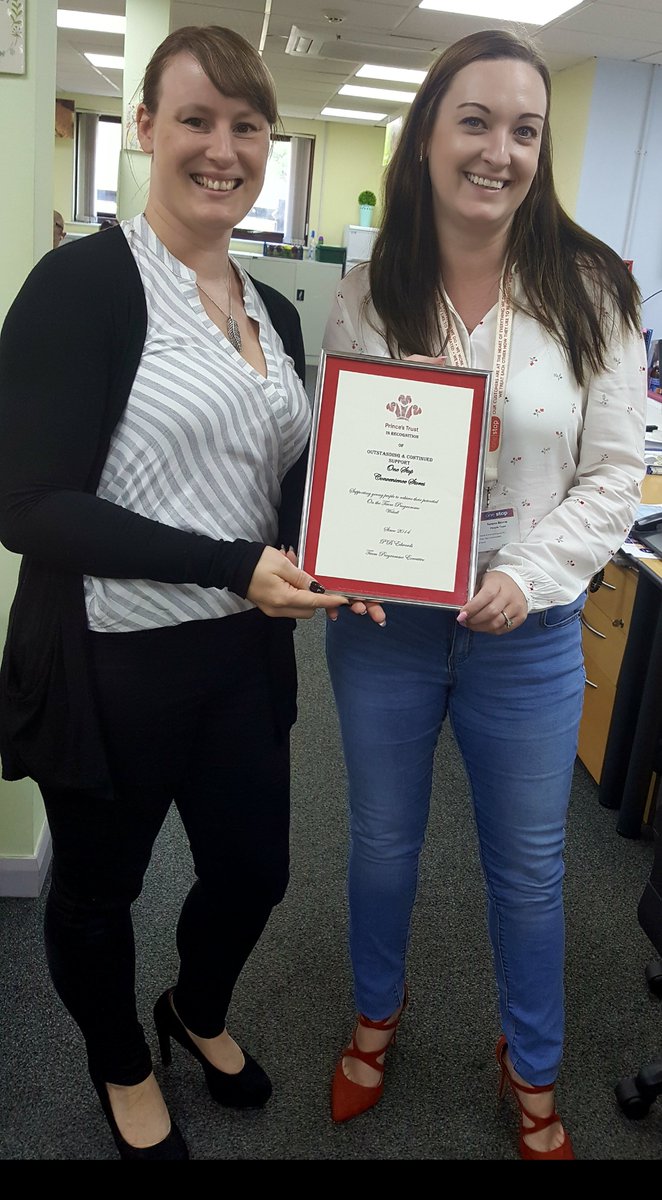 OneStopCareers's tweet photo. One Stop has won the Princes Trust Outstanding &amp; Continued Support award for our stupport with young people #CharityTuesday #PrincesTrust https://t.co/xnjrWoCV2c