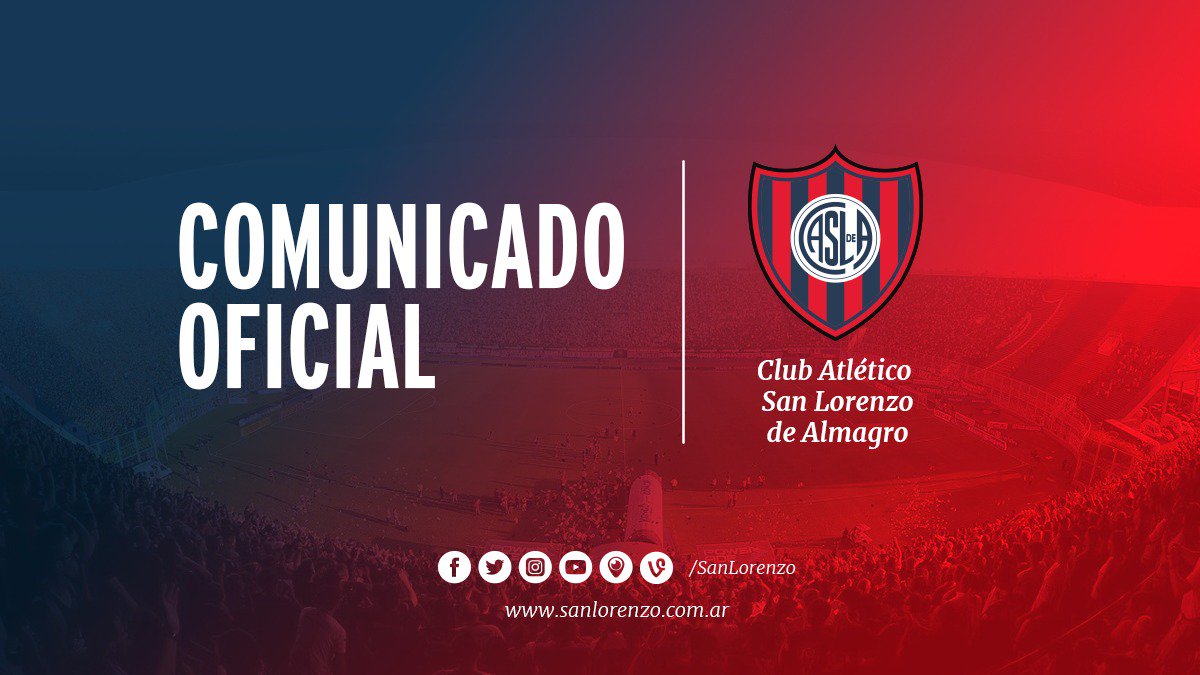 SanLorenzo's tweet photo. 🔵🔴🔵 El club completó el pago correspondiente a la 1ra. de las 4 cuotas de u$s 1.000.000 para la Vuelta a Boedo ➡ https://t.co/6WA7Od4D69 https://t.co/WwyMzo1wO8