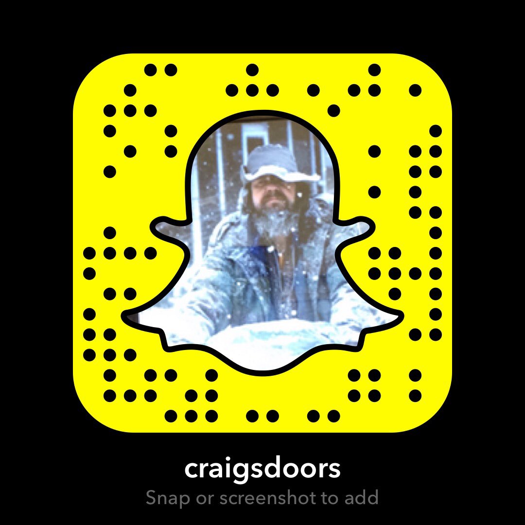 CraigsDoors's tweet photo. Follow us!!! #craigsdoors #snapchat https://t.co/5C4W6QnY6K