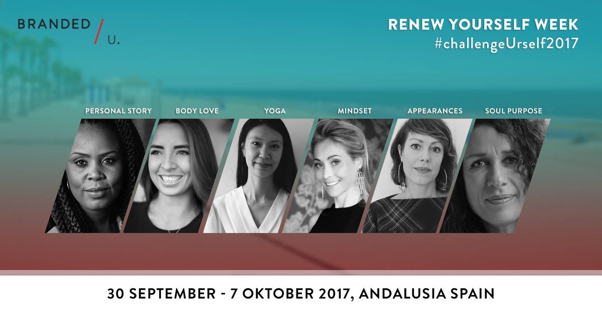 Ik mag weer spreken tijdens deze bijzondere retraite in Andalucië. Challenge Yourself Meer info op renewyourselfweek.nl