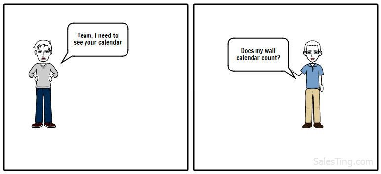 salesting's tweet photo. "Sellers, I need to see your calendar" 
Using #AI to reduce the awkwardness in #Sales teams :)
https://t.co/eKDb6tx72E https://t.co/VLAkEUIwSy