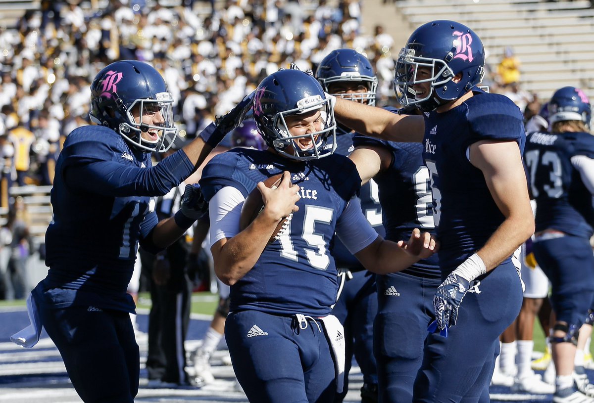 RiceExaminer's tweet photo. Rice has started fall practice before summer school gets out. It’s all part of the plan. https://t.co/xKgjTFKMHd https://t.co/cRSH81gmZu
