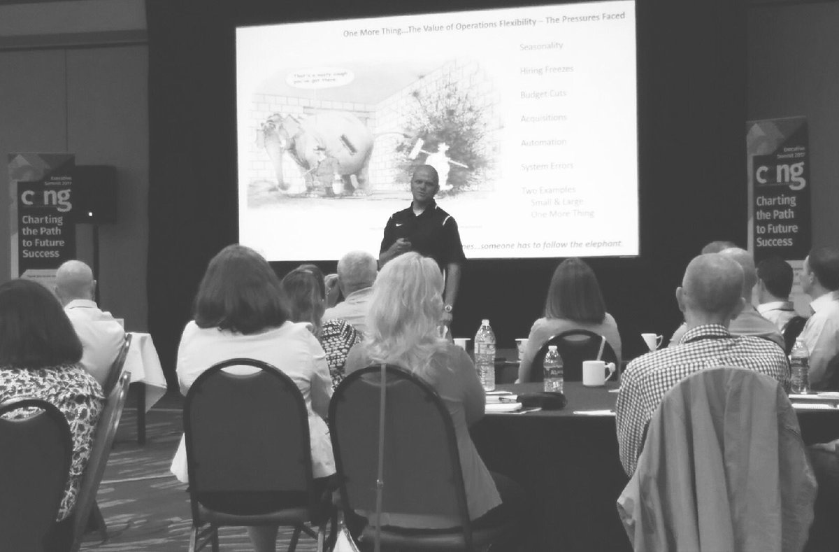 CCNGNetwork's tweet photo. Our lineup this morning was all about #ops and the #customer @Kohls @AspectSoftware @AriaSolutions #ExecSummit2017 https://t.co/VB0abSXkuq