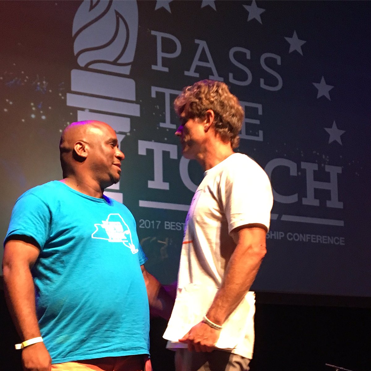 BestBuddiesNY's tweet photo. The magic of this weekend summed up in one picture! #inclusion #mission #bblc2017 #bestbuddies #bbny #jobs #aks #passthetorch https://t.co/bQP3laMqD8