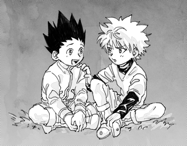 HUNTER×HUNTER
（リクエスト／キルア）

お久しぶりです・・・！
見たこと無かったハンター。リクエスト頂いてアニメを全て見ました。
驚くほど、泣きました。
素敵なリクエスト有り難うございます！ 
